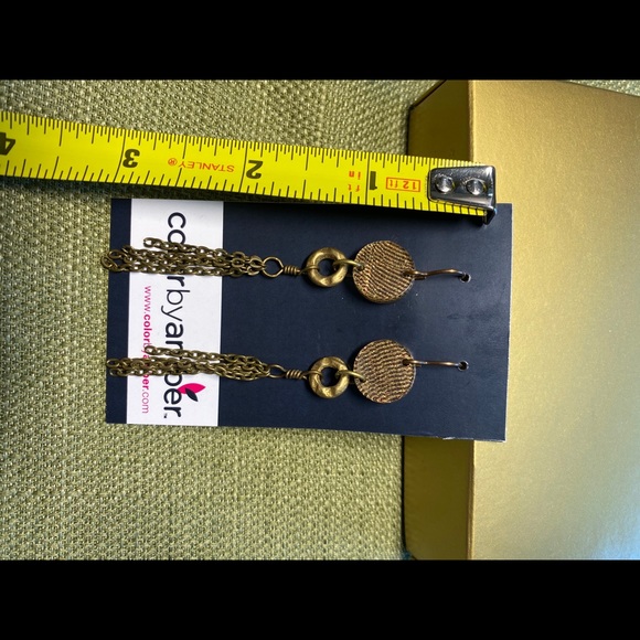 Color by Amber copper earrings - Picture 2 of 5